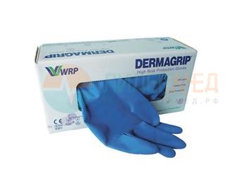 Перчатки DERMAGRIP® High Risk латексные нестерильные неопудренные 